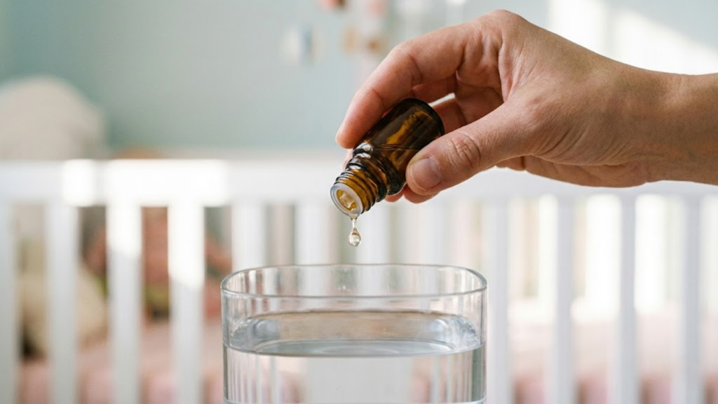Quarto de bebê com essências suaves que remetem ao frescor e aconchego das nuvens