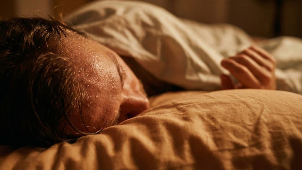 Quarto climatizado com temperatura ideal para o descanso físico e mental profundo durante a noite