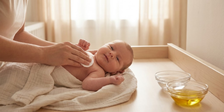 Produto natural para limpar bebê e evitar assaduras no calor
