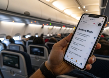 O que realmente acontece se você não ativar o modo avião durante o voo