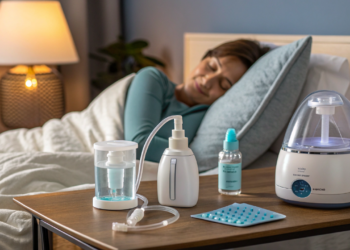 O que fazer para parar de roncar por causa de congestão nasal e dormir melhor