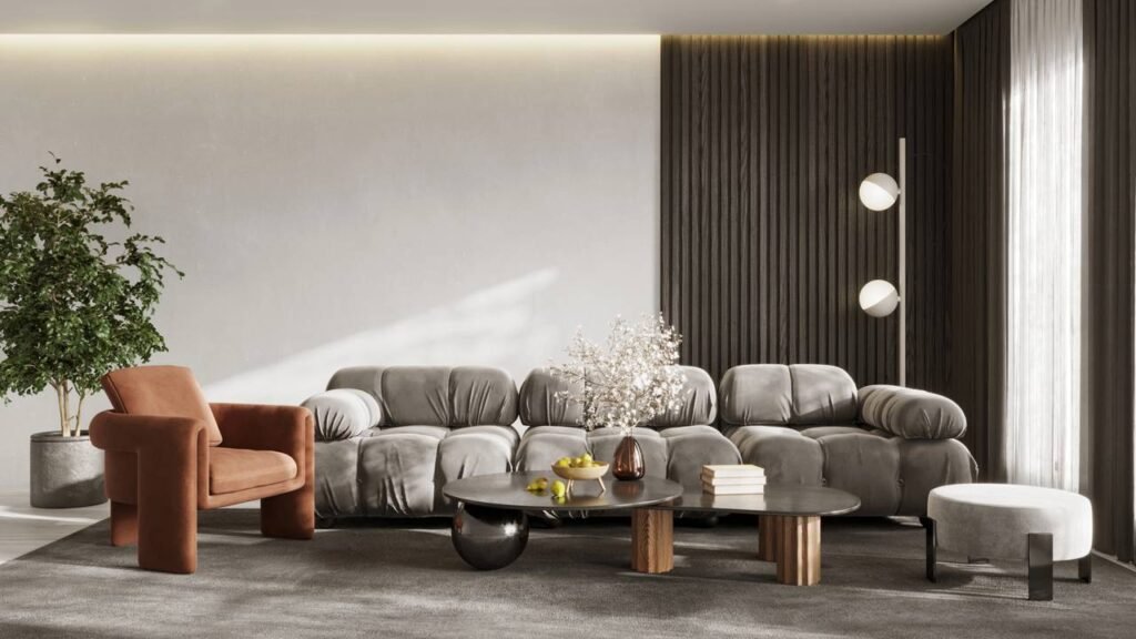 Aplicação de novo revestimento decorativo de parede que dispensa o uso de gesso e reformas complexas