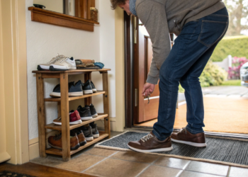 Por que você deve parar de usar sapatos dentro de casa imediatamente