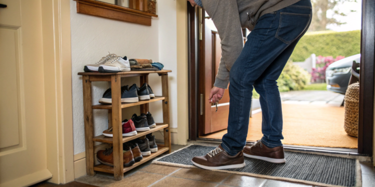 Por que você deve parar de usar sapatos dentro de casa imediatamente