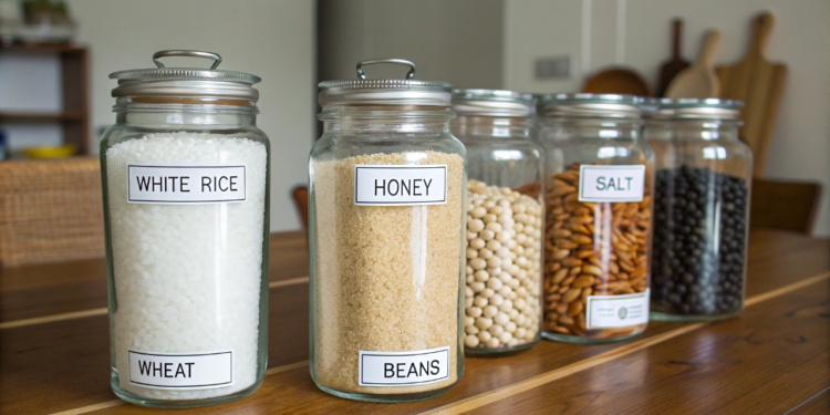 5 alimentos que duram para sempre se armazenados corretamente