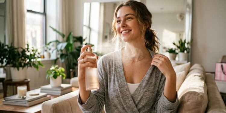 O body splash Victoria’s Secret, um tipo de fragrância pensado para o dia a dia, com sensação de banho tomado e frescor prolongado