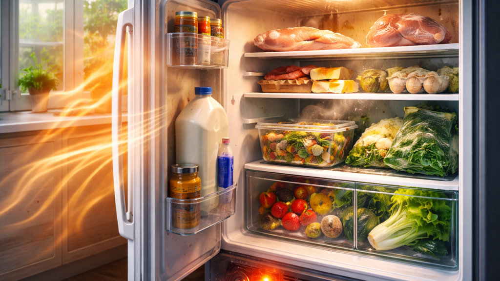 O erro que quase todo mundo comete ao limpar a geladeira e que pode estragar os alimentos