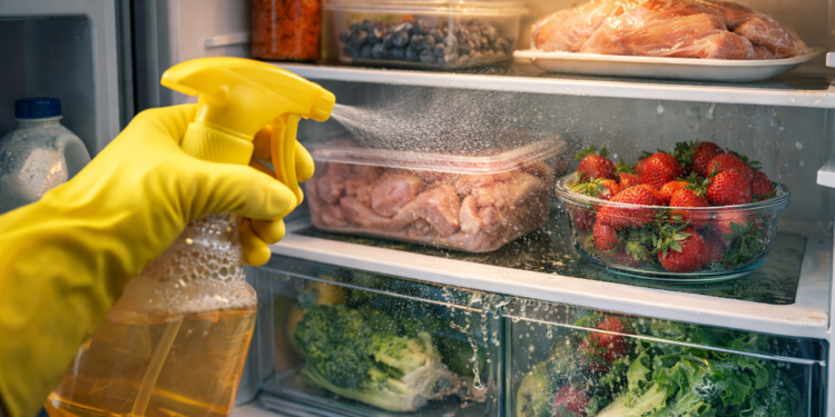 O erro que quase todo mundo comete ao limpar a geladeira e que pode estragar os alimentos