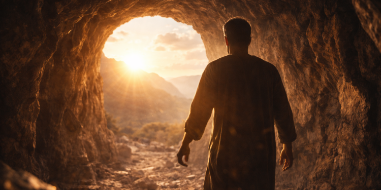 A metáfora de Platão que compara o conhecimento a sair de uma caverna e traz uma lição que atravessa séculos