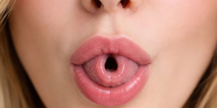 Qual o significado psicológico da capacidade de dobrar a língua em forma de "U"?