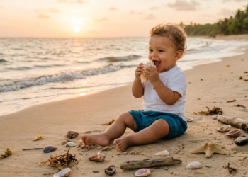 Principais nomes de bebês inspirados no mar que os pais adoram