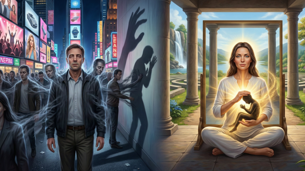 O que significa a frase de Carl Jung: “Quem olha para fora sonha, quem olha para dentro desperta.”