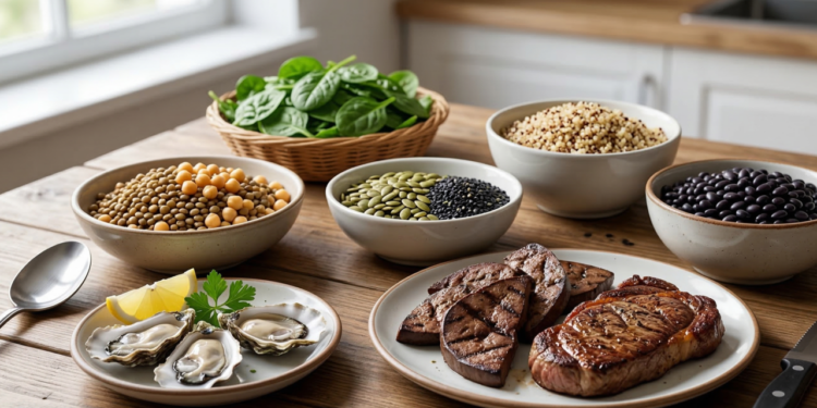 Quais são os alimentos que têm mais ferro que o espinafre