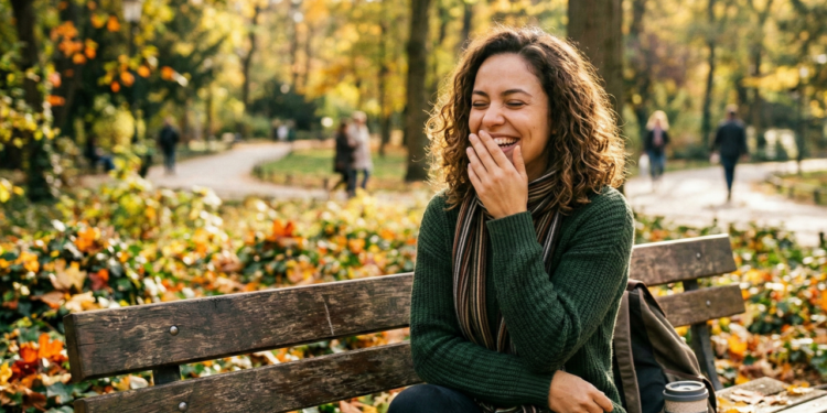 Por que algumas pessoas riem sozinhas ao lembrar de algo