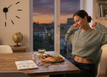 O melhor horário para jantar e evitar acúmulo de gordura abdominal, segundo a ciência