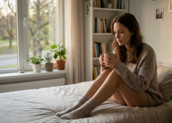 A psicologia diz que o momento mais difícil de morar sozinho não é a liberdade, é perceber o silêncio emocional que ninguém te contou