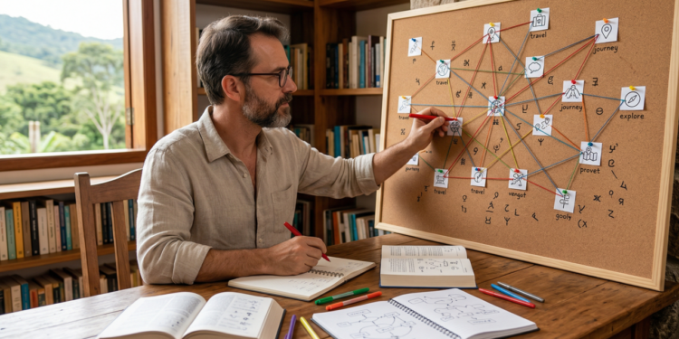 O hábito dos poliglotas ao escolher palavras novas que acelera o aprendizado sem você perceber