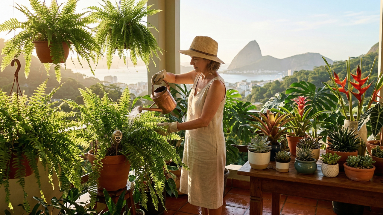 Poucas pessoas sabem por que é melhor regar plantas no início da manhã em vez do fim da tarde