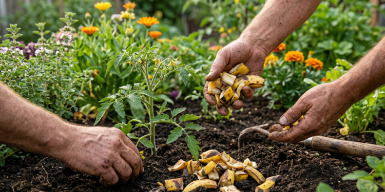Não jogue fora cascas de banana, elas podem transformar suas plantas e poucos sabem