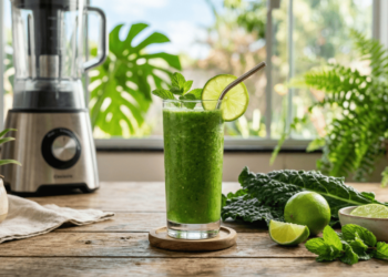 Um copo dessa mistura detox pela manhã pode trazer uma sensação de leveza no organismo que muita gente procura