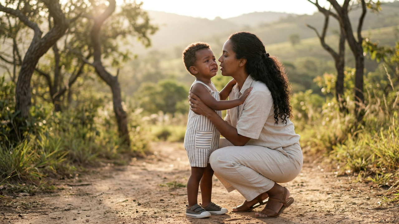 A frase de 3 palavras que ajuda a reduzir birras infantis rapidamente, segundo a psicologia infantil