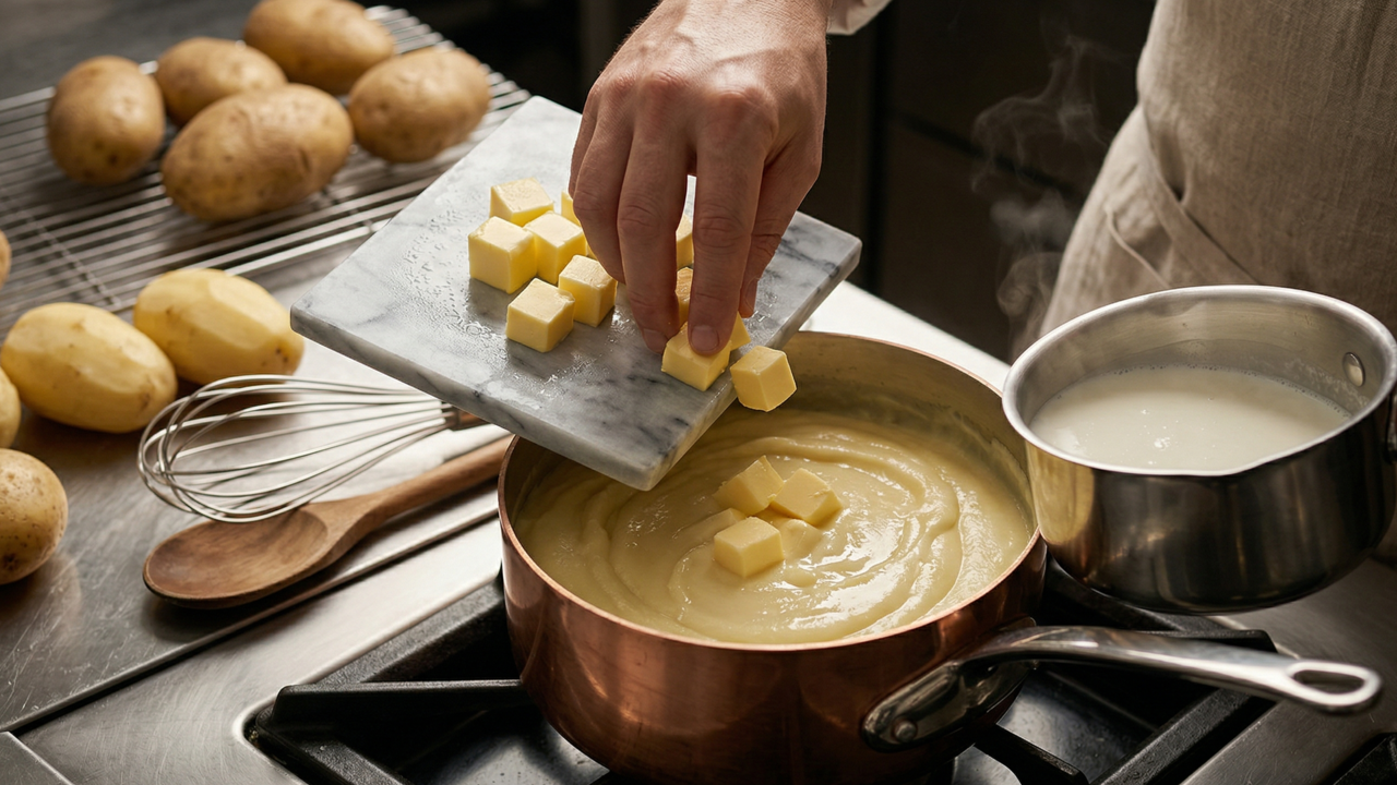 Gordon Ramsay: “O purê de batata mais cremoso não leva água, leva manteiga e técnica no ponto certo”