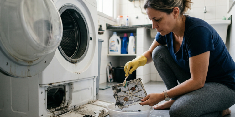 Poucas pessoas sabem por que é importante limpar o filtro da máquina de lavar regularmente
