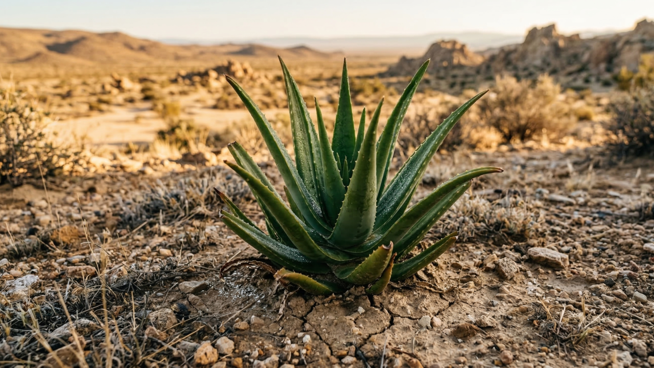 A planta do interior que quase não precisa de água e rende remédios naturais