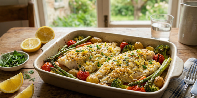 Tilápia no forno com crosta de queijo e limão siciliano, aprenda a fazer para um almoço leve e saudável