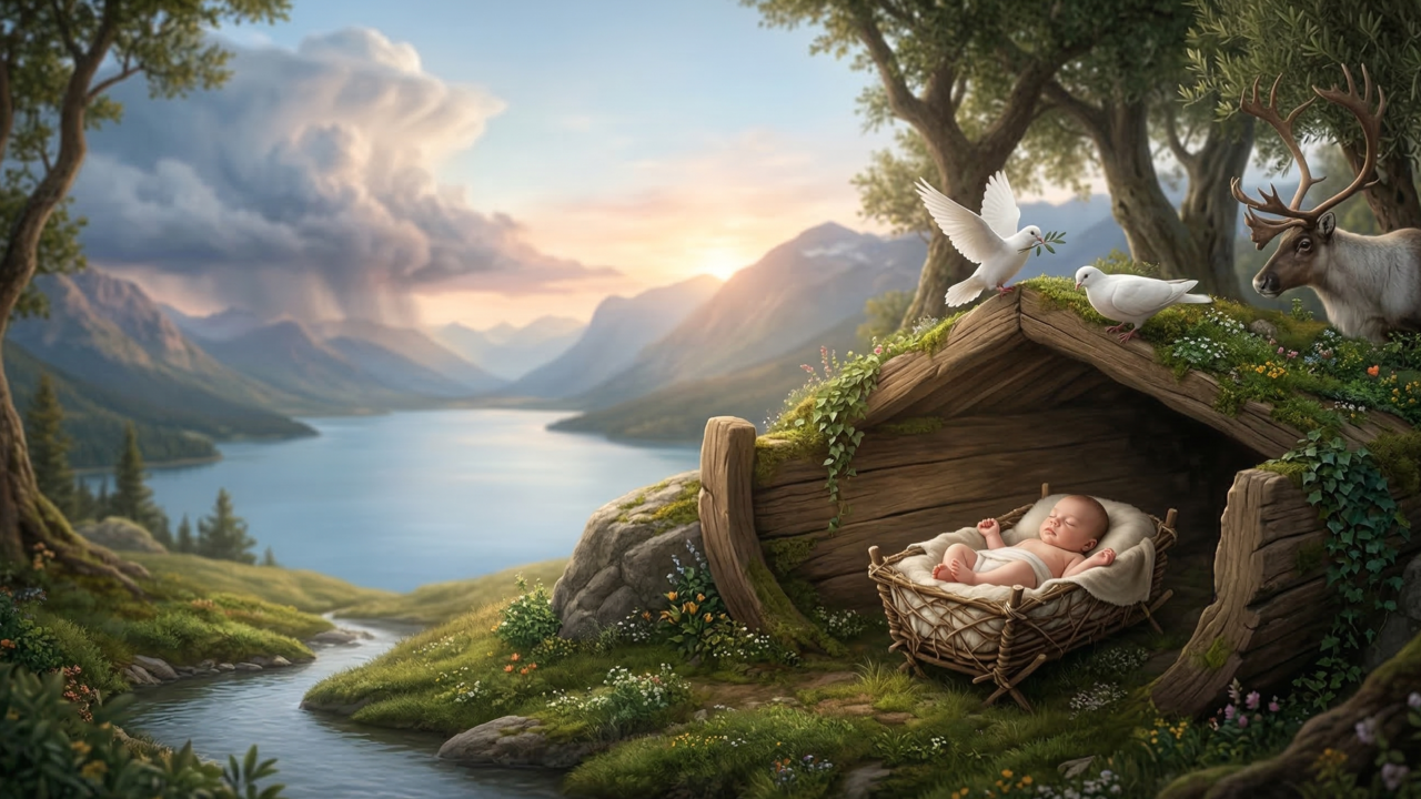 O nome de bebê que é associado a uma criança mais calma e tranquila