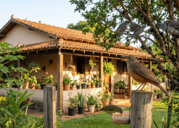 O que significa ouvir pássaros cantando perto da sua casa