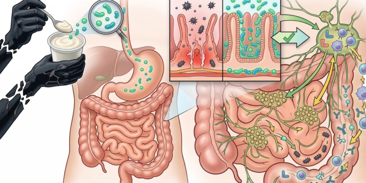 O que o iogurte natural faz no intestino e no sistema imunológico