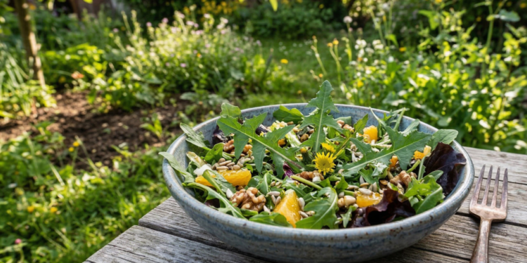 Pouca gente sabe, mas a serralha que aparece no jardim é comestível e rica em vitaminas