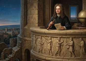 Isaac Newton, matemático e físico: “Se vi mais longe, foi por estar sobre ombros de gigantes.”