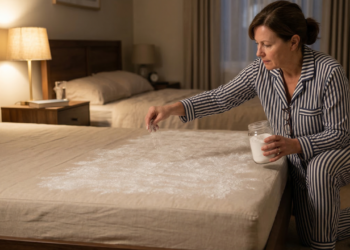 Poucos sabem para que serve colocar bicarbonato no colchão antes de dormir