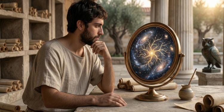 Citação do dia do filósofo grego Aristóteles: “Conhecer a si mesmo é o começo de toda sabedoria”