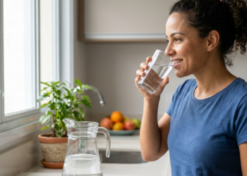 Beber água ao longo do dia faz diferença na saúde, mas só traz benefícios reais se o consumo atingir pelo menos 2 litros diários distribuídos corretamente