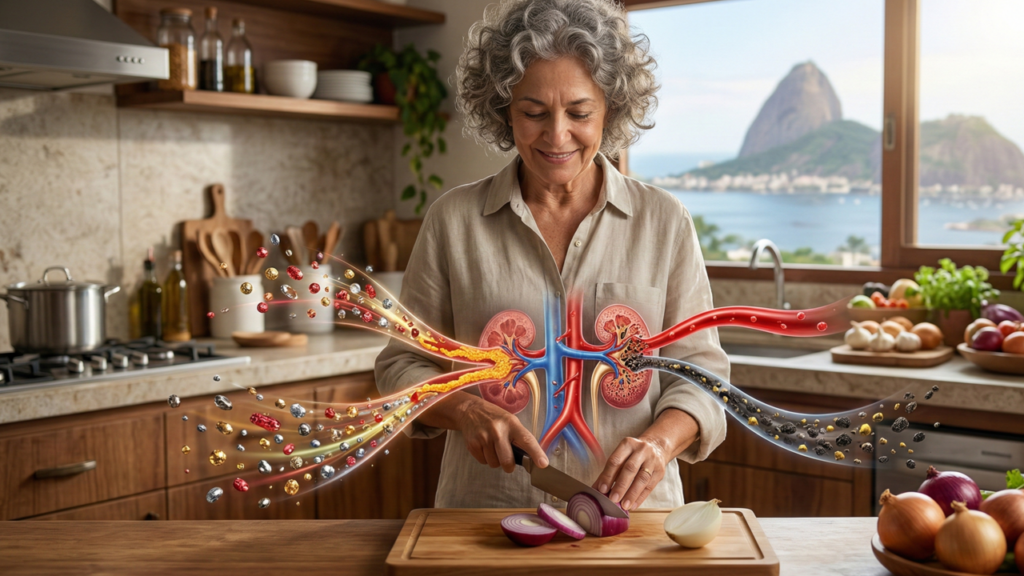 Após os 50 anos, esses vegetais podem ajudar a proteger a função dos rins