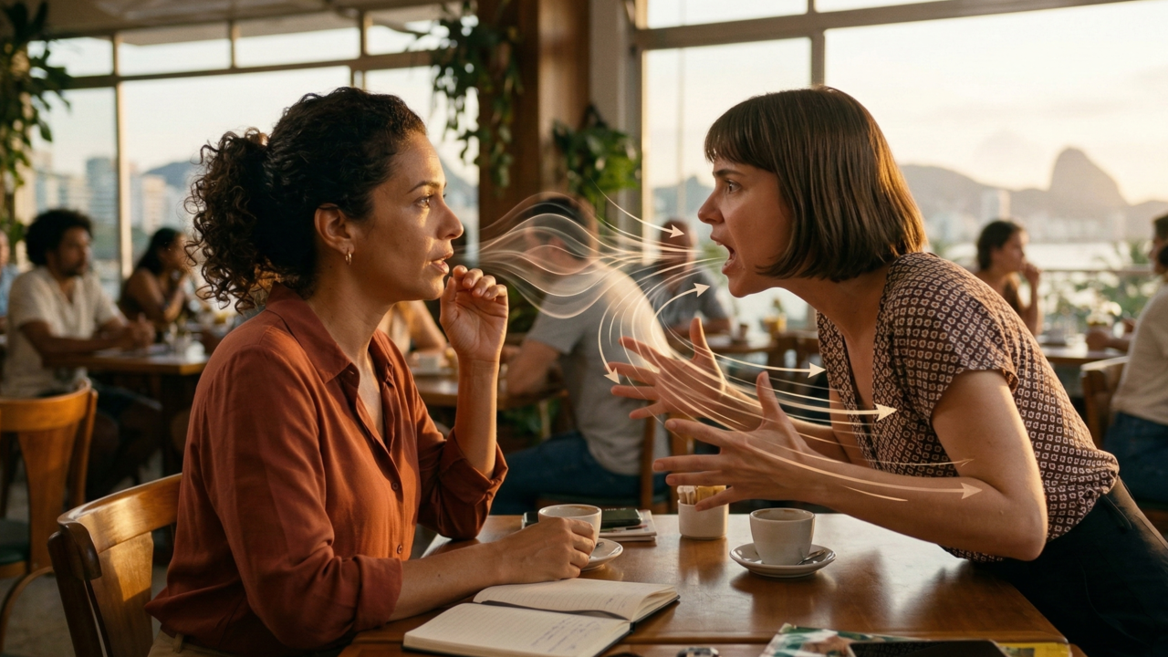 Uma pessoa que interrompe os outros durante uma conversa costuma apresentar três padrões de personalidade, segundo a Psicologia