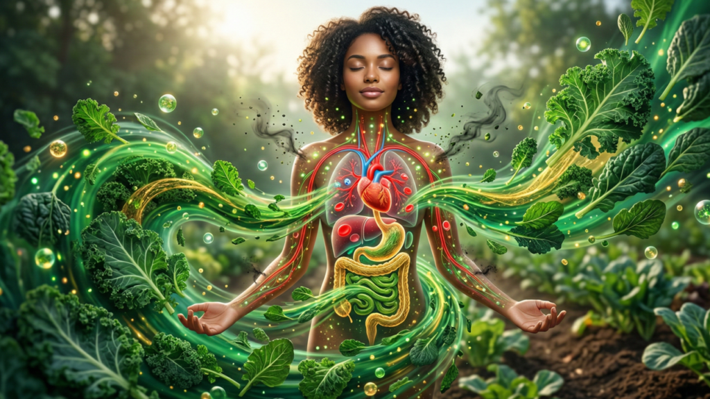 Nutrientes da couve que fortalecem o sistema imunológico e o metabolismo