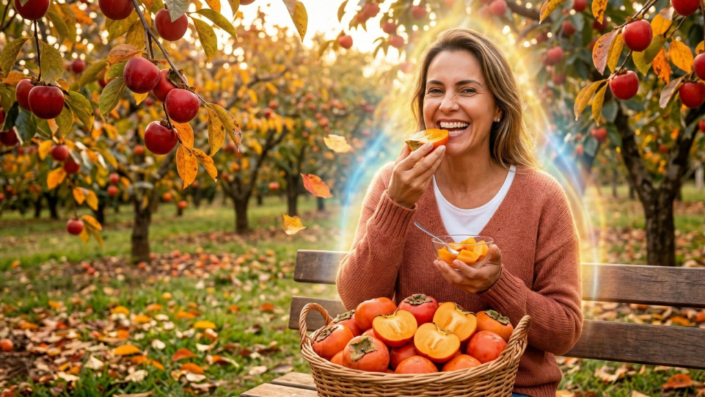 Caqui e seus antioxidantes naturais contra inflamações e desgaste precoce