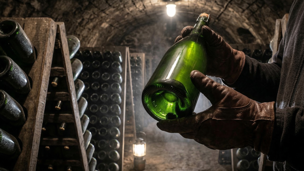 Poucos sabem por que algumas garrafas de vinho têm o fundo afundado