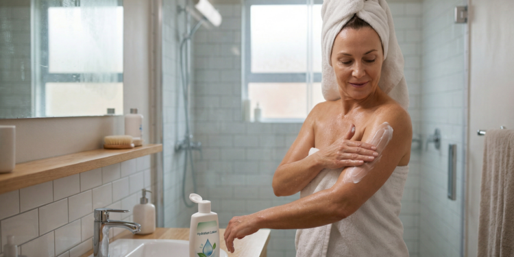 Por que você deve hidratar a pele logo após o banho, o momento ideal para potencializar a absorção do hidratante