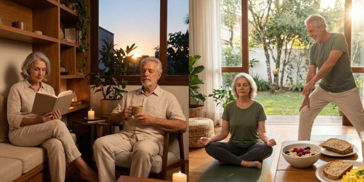 Pessoas que vivem muito evitam quatro hábitos à noite e quatro hábitos logo pela manhã