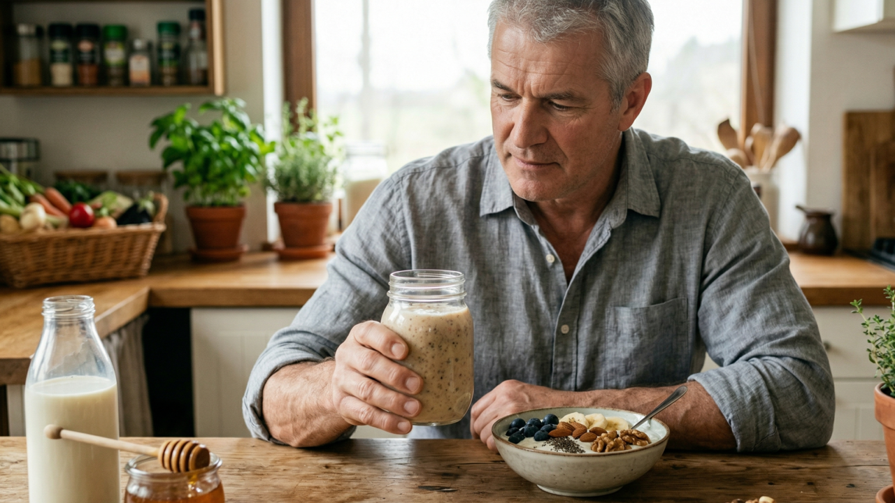 As 3 bebidas naturais ricas em proteína para fortalecer os músculos depois dos 30