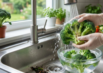 Como lavar brócolis do jeito certo, eliminando impurezas sem perder os nutrientes