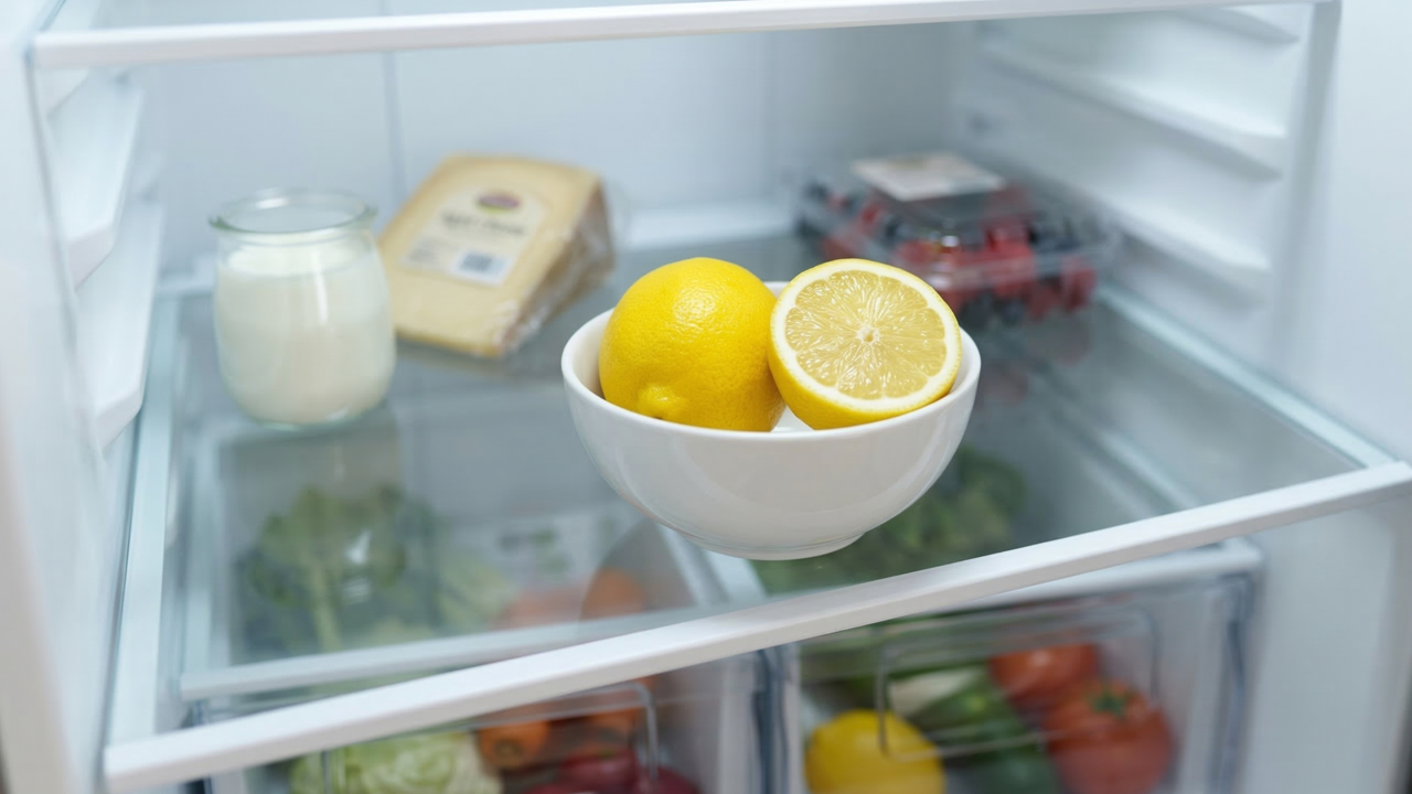 Poucos sabem para que serve colocar limão na geladeira aberta durante a noite