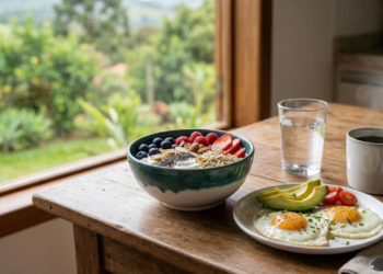 Nutricionista explica: “O café da manhã saudável não começa com pão branco, começa com proteína e fibras”