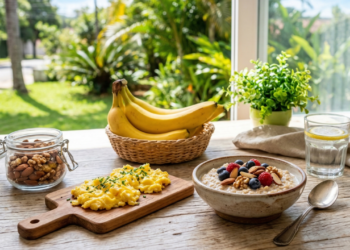 4 Alimentos que ajudam a manter energia e evitar fadiga ao longo do dia