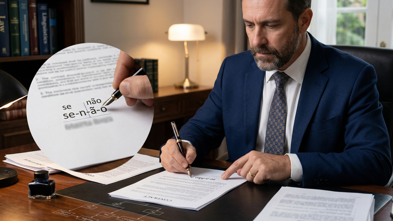 “Senão” e “se não”, duas formas parecidas e a regra que evita erro na escrita